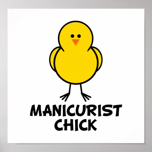 Manikurist Chick Poster (Vorne)