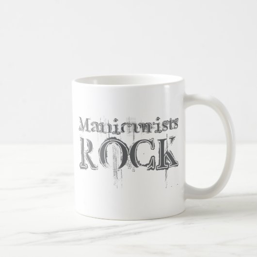 Manikürist-Felsen Kaffeetasse (Rechts)