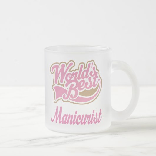 Manikürist-Geschenk (Welten am besten) Mattglastasse (Rechts)