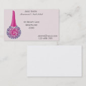 Manikürist, Nagel-Künstler, Nagel-Techniker Visitenkarte (Vorne/Hinten)