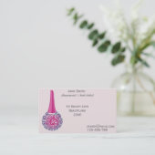 Manikürist, Nagel-Künstler, Nagel-Techniker Visitenkarte (Stehend Vorderseite)