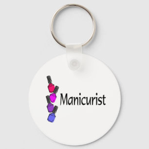 Manikürist-Polnisches Schlüsselanhänger