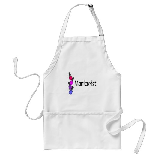 Manikürist-Polnisches Schürze (Vorne)