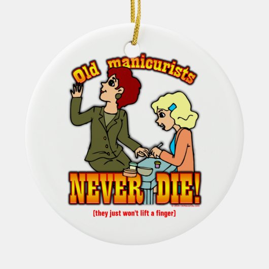 Maniküristen Keramikornament (Vorne)