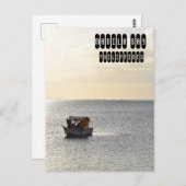 Manila Bay auf den Philippinen Postkarte (Vorne/Hinten)