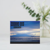 Manila Bay auf den Philippinen Postkarte (Stehend Vorderseite)