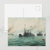 Manila Bay: "Du kannst Feuer machen, wenn du berei Postkarte (Vorne/Hinten)