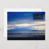 Manila Bay, Philippinen Postkarte (Vorne/Hinten)