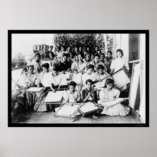 Manila Embroidery Class 1901 Poster (Vorne)