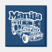 Manila Jeepney Magnet (Vorne)