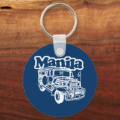Manila Jeepney Schlüsselanhänger (Vorderseite)