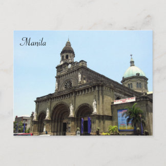 Manila Kathedrale Postkarte