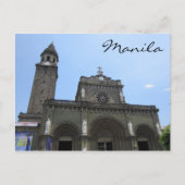 Manila Kathedrale Postkarte (Vorderseite)