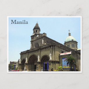 Manila Kathedrale Postkarte