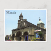 Manila Kathedrale Postkarte (Vorderseite)