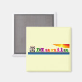 Manila Magnet (Vorderseite/Rückseite)