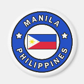 Manila Philippinen Magnet (Vorne)