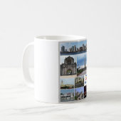 Manila - Philippinen - Mosaik - Kaffeetasse (Vorderseite Links)