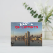 Manila, Philippinen Postkarte (Stehend Vorderseite)