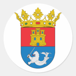 Manila, Philippinen Runder Aufkleber