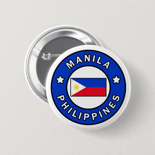 Manila Philippines Button (Vorne & Hinten)