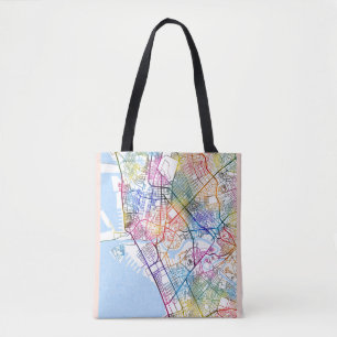 Manila Philippines City Map Tasche