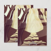 Manila Philippines Reiseplakat. (Vorne/Hinten)