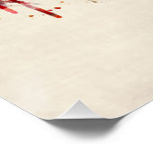 Manila Philippines Skyline Poster (Ecke)