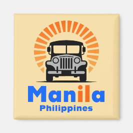 Manila Philippines Southeast Asia Magnet
