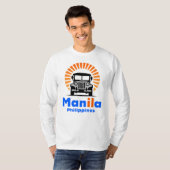 Manila Philippines Southeast Asia T-Shirt (Vorne ganz)