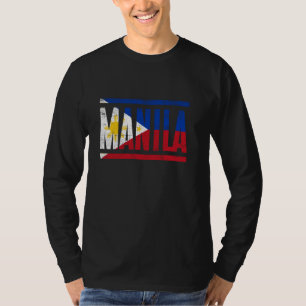 MANILA PHILIPPINS MIT SEINEM STARKEN FILIPINO FLAG T-Shirt