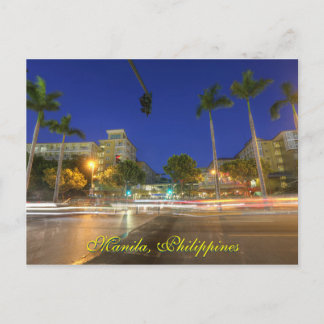 Manila, Postkarte der Philippinen