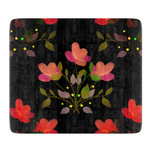 Manila Shawl Style Floral Schneidebrett