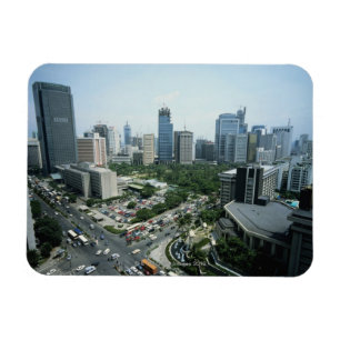 Manila Skyline Magnet