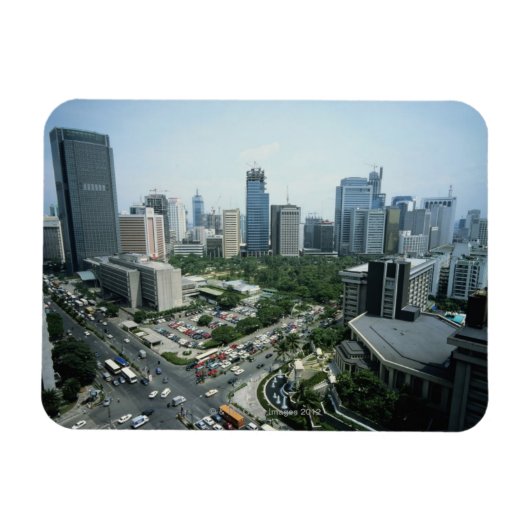 Manila Skyline Magnet (Horizontal)