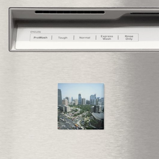 Manila Skyline Magnet (In Situ (Geschirrspüler))