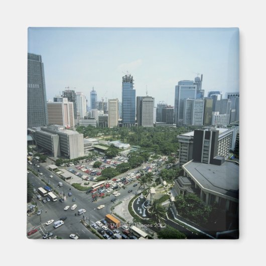 Manila Skyline Magnet (Vorne)