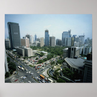 Manila Skyline Poster