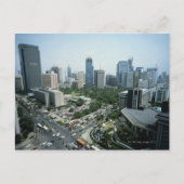 Manila Skyline Postkarte (Vorderseite)