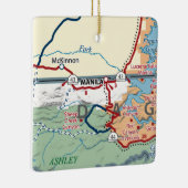 Manila UT Map Keramikornament (Rechts)