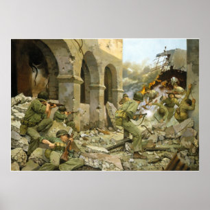 Manila würde durch Keith Rocco tun Poster