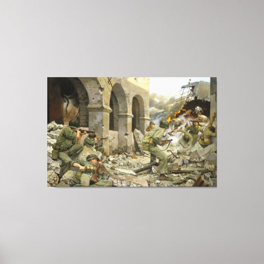 Manila würde von Keith Rocco Canvas Print Leinwanddruck (Vorderseite)