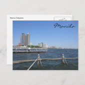 Manilagewässer Postkarte (Vorne/Hinten)