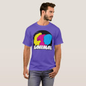 Manimal 80er lustig T-Shirt (Vorne ganz)