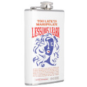 MANIPULATE LESSONS LEARN VINYL WRAPPED FLASK  FLACHMANN (Rechts)
