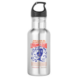 MANIPULATE LESSONS LEARN WATER BOTTLE  EDELSTAHLFLASCHE