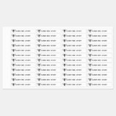 Manipulationssicheres Siegel mit Logo-Honey-Sicher Etiketten (Blatt)