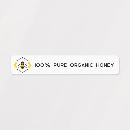 Manipulationssicheres Siegel mit Logo-Honey-Sicher Etiketten (Design 1)