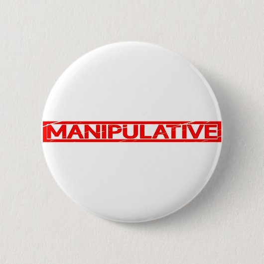 Manipulative Briefmarke Button (Vorderseite)