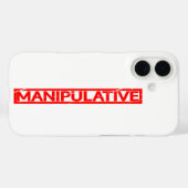 Manipulative Briefmarke Case-Mate iPhone Hülle (Rückseite (Horizontal))